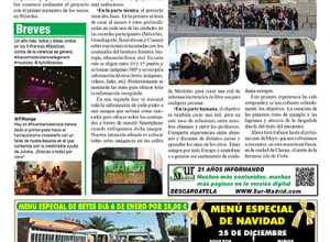 Artículo sobre el IES Juan Gris en el periódico Móstoles Sur
