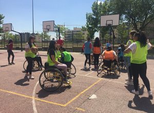 Visita del Club Deportivo Ilunión