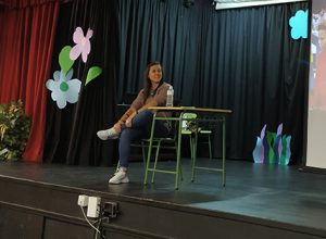 Charla-Coloquio con la futbolista Paloma Fernández