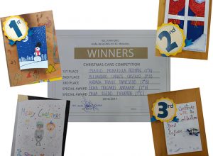 CHRISTMAS CARD COMPETITION 2016