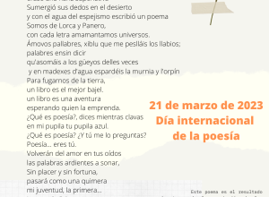 Poema infinito del IES Juan Gris
